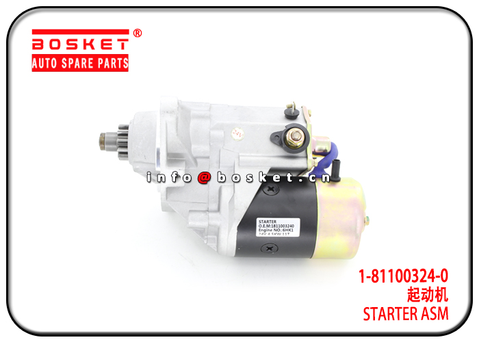 1-81100324-0 0-24000-3042 1811003240 0240003042 Starter Assembly Suitable for ISUZU 6HK1 6HH1 FVR34 