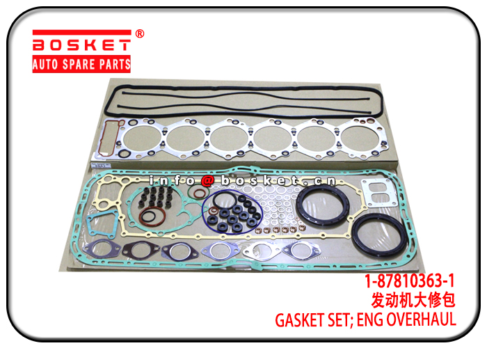 1-87813298-0 1878132980 Engine Overhaul Gasket Set Suitable for ISUZU 6SA1 XE