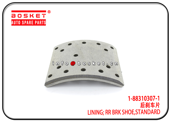 1-88310307-1 1883103071 Standard Rear Brake Shoe Lining Suitable for ISUZU 6WF1 CXZ51K 