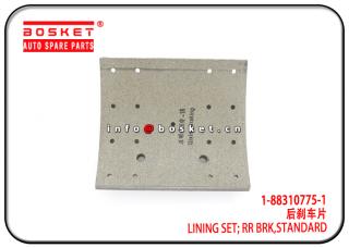 1-88310775-1 1-47126093-0 1883107751 1471260930 Standard Rear Brake Lining Set Suitable for ISUZU 6W