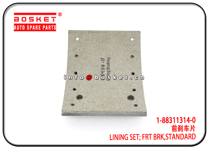 1-88311314-0 1-47126698-0 1883113140 1471266980 Standard Front Brake Lining Set Suitable for ISUZU C