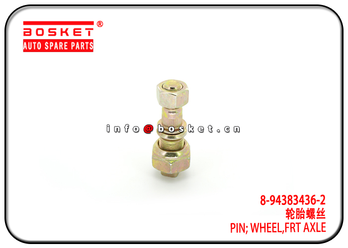 8-94383436-2 8-98007973-0 8943834362 8980079730 Front Axle Wheel Pin Suitable for ISUZU NPR NKR 600P