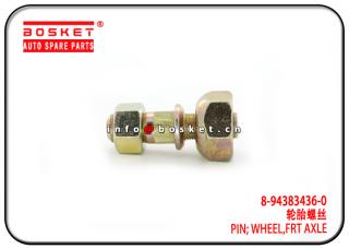 8-94383436-0 8943834360 Front Axle Wheel Pin Suitable for ISUZU NPR NKR 600P