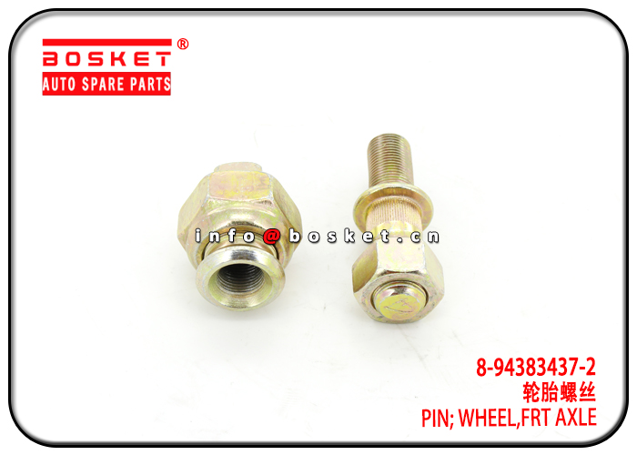 8-94383437-2 8-98007974-0 8943834372 8980079740 Front Axle Wheel Pin Suitable for ISUZU NPR NKR 600P