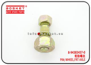 8-94383437-0 8943834370 Front Axle Wheel Pin Suitable for ISUZU NPR NKR 600P