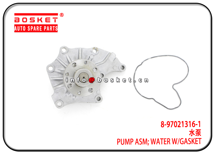 8-97021316-1 8970213161 Water With Gasket Pump Assembly Suitable for ISUZU 4JA1 4JB1 XD