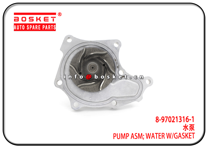 8-97021316-1 8970213161 Water With Gasket Pump Assembly Suitable for ISUZU 4JA1 4JB1 XD