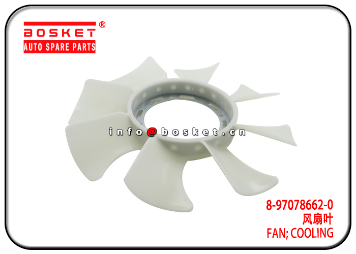 8-97078662-0 8-97094660-0 8970786620 8970946600 Cooling Fan Suitable for ISUZU 4HF1 NPR66 