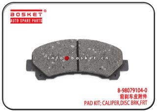 8-98079104-0 8980791040 Front Disc Brake Caliper Pad Kit Suitable for ISUZU D-MAX09 TFR