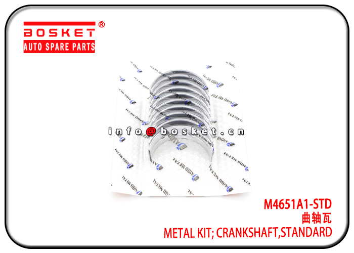 M4651A1-STD M4651A1STD Standard Crankshaft Metal Kit Suitable for ISUZU 4JB1 4JB1T 4JG1